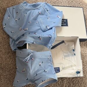 NWT Janie and Jack baby boys swim set